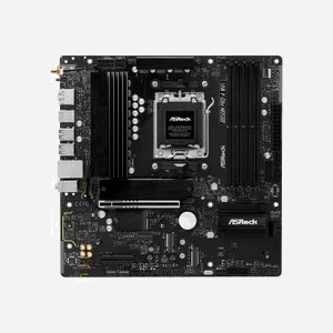 Asrock B850M Pro-A WiFi : Carte mère AMD B850 micro ATX Socket AM5 DDR5 256GB max, 3x M.2 PCIe Gen4/Gen5, WiFi 6E, LAN 2.5GbE, HDMI 2.1, DP 1.4 - Miniature 1