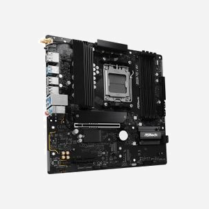 Asrock B850M Pro-A WiFi : Carte mère AMD B850 micro ATX Socket AM5 DDR5 256GB max, 3x M.2 PCIe Gen4/Gen5, WiFi 6E, LAN 2.5GbE, HDMI 2.1, DP 1.4 - Miniature 3