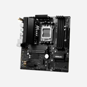Asrock B850M Pro-A WiFi : Carte mère AMD B850 micro ATX Socket AM5 DDR5 256GB max, 3x M.2 PCIe Gen4/Gen5, WiFi 6E, LAN 2.5GbE, HDMI 2.1, DP 1.4 - Miniature 4