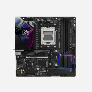 Asrock Phantom Gaming B850M Riptide WiFi, AMD B850, Socket AM5, DDR5, Micro ATX, PCIe 5.0, M.2 PCIe 4.0/5.0, WiFi 7, Bluetooth 5.4 - Miniature 2