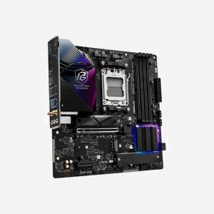 Asrock Phantom Gaming B850M Riptide WiFi, AMD B850, Socket AM5, DDR5, Micro ATX, PCIe 5.0, M.2 PCIe 4.0/5.0, WiFi 7, Bluetooth 5.4 - Miniature 3