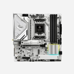 Asrock B850M Steel Legend WiFi - Carte mère micro ATX AMD B850 Socket AM5 - DDR5 - 3x M.2 PCIe 4.0/5.0 - WiFi 7 - 2.5GbE - Realtek ALC1220