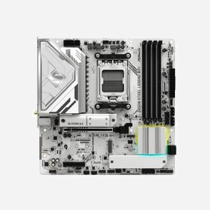 Asrock B850M Steel Legend WiFi - Carte mère micro ATX AMD B850 Socket AM5 - DDR5 - 3x M.2 PCIe 4.0/5.0 - WiFi 7 - 2.5GbE - Realtek ALC1220 - Miniature 2