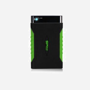 Silicon Power Armor A15 1To HDD Externe 2.5" Micro-USB B USB 3.2 Gen 1 (3.1 Gen 1) Noir - Compatible Windows/macOS/Linux, 136x82.5x19.8mm - Miniature 1