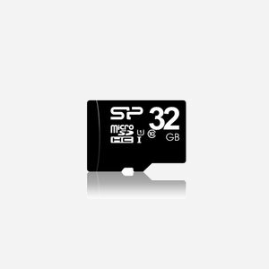 Silicon Power MicroSDHC 32Go UHS-I Classe 10 (U1) 40Mo/s - Résistant aux chocs et à l'eau - Ref SP032GBSTH010V10SP