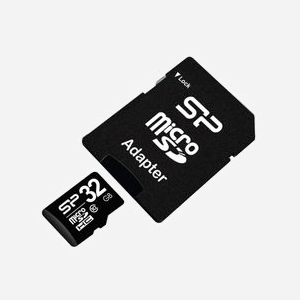 Silicon Power MicroSDHC 32Go UHS-I Classe 10 (U1) 40Mo/s - Résistant aux chocs et à l'eau - Ref SP032GBSTH010V10SP - Miniature 3