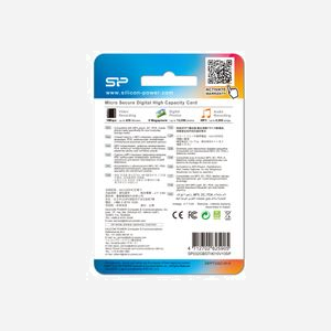 Silicon Power MicroSDHC 32Go UHS-I Classe 10 (U1) 40Mo/s - Résistant aux chocs et à l'eau - Ref SP032GBSTH010V10SP - Miniature 5