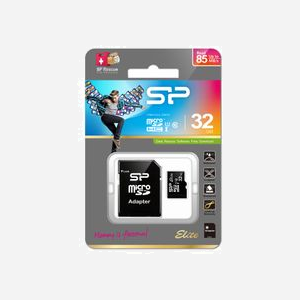 Silicon Power MicroSDHC 32Go UHS-I U1 Classe 10, Lecture 85Mo/s, Résistant Chocs et Eau, Adaptateur SD Inclus - Miniature 4
