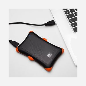 Silicon Power Armor A30 Disque Dur Externe 1To 2.5" USB Type-A 3.2 Gen 1 Noir, Résistant aux Chocs (MIL-STD-810G), Câble intégré, Boîtier Caoutchouc/Plastique - Miniature 4