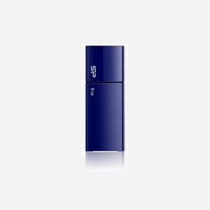 Silicon Power Ultima U05 8 Go USB 2.0 Type-A Bleu - SP008GBUF2U05V1D, compatible Windows, macOS X 10.3 Panther, Linux, Plastique, 53.9x20x10mm - Miniature 1