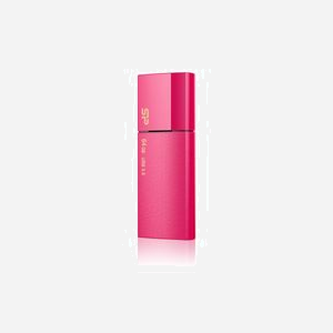 Silicon Power Blaze B05 128Go USB Type-A 3.2 Gen 1 Rose (53.9x20x10mm, 9.2g), Température d'opération 0-70°C, Réf SP128GBUF3B05V1H - Miniature 2