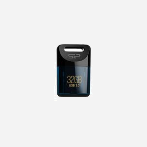 Silicon Power Jewel J06 32Go USB 3.2 Gen 1 (3.1 Gen 1) Type-A Bleu, résistant à la poussière/vibrations/eau, COB, compatible Windows/macOS/Linux