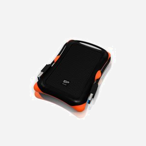 Silicon Power Armor A30 - Boîtier HDD/SSD 1x 2.5" USB 3.2 Gen 1 - Micro-USB A Femelle - Noir/Orange - Compatible Windows/macOS/Linux - Miniature 2