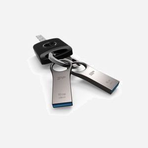 Silicon Power Jewel J80 16Go USB 3.2 Gen 1 (3.1 Gen 1) Type-A Titane, boîtier zinc, protections eau/vibration, compatible Windows/macOS/Linux - Miniature 2