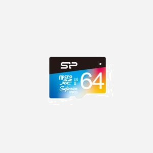 Silicon Power Superior Pro 64 Go MicroSDXC UHS-III Classe 10, Lecture 90 Mo/s, Ecriture 80 Mo/s, Résistant Chocs/Eau, Adaptateur SD - Miniature 1