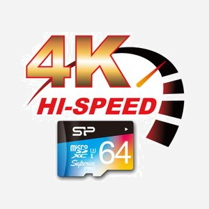 Silicon Power Superior Pro 64 Go MicroSDXC UHS-III Classe 10, Lecture 90 Mo/s, Ecriture 80 Mo/s, Résistant Chocs/Eau, Adaptateur SD - Miniature 3