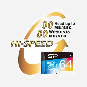 Silicon Power Superior Pro 64 Go MicroSDXC UHS-III Classe 10, Lecture 90 Mo/s, Ecriture 80 Mo/s, Résistant Chocs/Eau, Adaptateur SD - Miniature 4