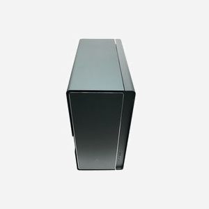 Azza Cast CSAZ-808B : Boîtier PC Midi Tower ATX Noir, Acier/Aluminium, Ventilateurs 120/140mm, Radiateurs 280/360mm, USB 3.2 Gen1/Gen2 Type-A/Type-C - Miniature 1
