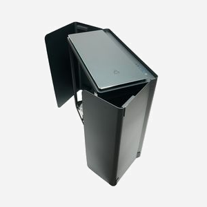 Azza Cast CSAZ-808B : Boîtier PC Midi Tower ATX Noir, Acier/Aluminium, Ventilateurs 120/140mm, Radiateurs 280/360mm, USB 3.2 Gen1/Gen2 Type-A/Type-C - Miniature 2