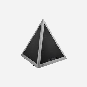 Azza Pyramid Mesh 804 Tower Gris – Boîtier PC ATX/EATX/micro ATX/Mini-ITX, 1x120mm, Radiateur 360mm, USB 3.2 Gen 1, USB-C, Eclairage Multi - Miniature 1