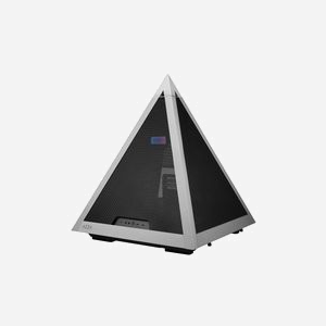 Azza Pyramid Mesh 804 Tower Gris – Boîtier PC ATX/EATX/micro ATX/Mini-ITX, 1x120mm, Radiateur 360mm, USB 3.2 Gen 1, USB-C, Eclairage Multi - Miniature 2