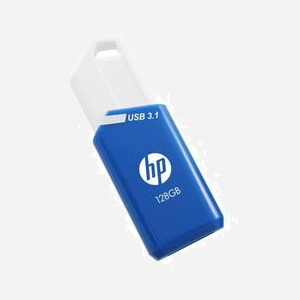 PNY x755w - Clé USB 128 Go USB Type-A 3.2 Gen 1 - Lecture 75 Mo/s, Écriture 30 Mo/s - Compatible Windows/macOS - Bleu/Blanc - 55x17.2x9.5mm - Miniature 1