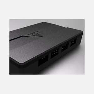GAMDIAS CHIONE P2-360R : Refroidisseur liquide AIO pour carte mère, 3 ventilateurs 12cm, 69 CFM, 2.07 mmH2O, TDP 250W, sockets Intel/AMD, radiateur aluminium 394mm, éclairage RGB. - Miniature 4