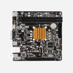 Biostar A68N-2100K Carte Mère Mini ITX AMD E1-6010, 2x DDR3/DDR3L-1333 (Max 16GB), SATA III, Gigabit Ethernet, Realtek ALC887, Windows 10/7/8.1 - Miniature 2
