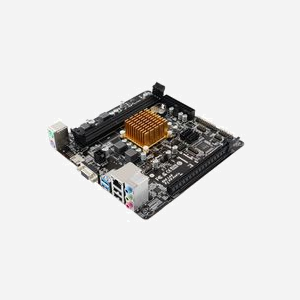 Biostar A68N-2100K Carte Mère Mini ITX AMD E1-6010, 2x DDR3/DDR3L-1333 (Max 16GB), SATA III, Gigabit Ethernet, Realtek ALC887, Windows 10/7/8.1 - Miniature 3