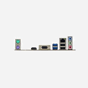 Biostar H81MHV3 3.0 - Carte mère micro ATX Intel H81, Socket LGA 1150, DDR3 16GB max, SATA III, Gigabit Ethernet, Ports USB 3.2 Gen 1, Windows compatible - Miniature 3