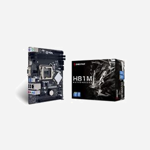 Biostar H81MHV3 3.0 - Carte mère micro ATX Intel H81, Socket LGA 1150, DDR3 16GB max, SATA III, Gigabit Ethernet, Ports USB 3.2 Gen 1, Windows compatible - Miniature 4