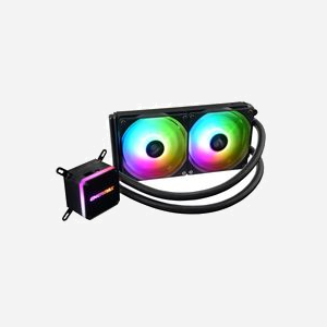 Enermax Liqmax III ARGB 240 Refroidisseur liquide CPU All-in-One, 2x120mm ARGB, 500-1600RPM, 22.5-72.1CFM, TDP 330W, Socket Intel/AMD