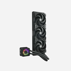 Enermax LIQMAXFLO SR Kit Refroidissement Liquide CPU 360mm, Ventilateurs 12cm PWM, VRM 60mm, 500-1800 RPM, TDP 370W, Sockets Intel/AMD - Miniature 3