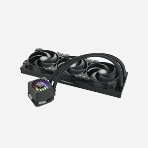 Enermax LIQMAXFLO SR Kit Refroidissement Liquide CPU 360mm, Ventilateurs 12cm PWM, VRM 60mm, 500-1800 RPM, TDP 370W, Sockets Intel/AMD - Miniature 4