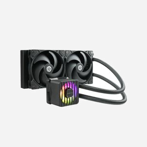 Enermax LIQMAXFLO SR Kit Watercooling CPU 12cm, PWM, 500-1800 RPM, 58.03 CFM, VRM Fan 60mm, Sockets Intel/AMD, TDP 350W, Noir - Miniature 2