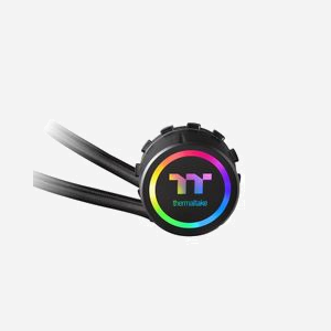 Thermaltake Floe DX RGB 360 : Refroidisseur liquide AIO pour processeur (Sockets Intel/AMD), radiateur 360mm, 3 ventilateurs 140mm RGB (500-1400 RPM, 60.87 CFM), cuivre. - Miniature 3