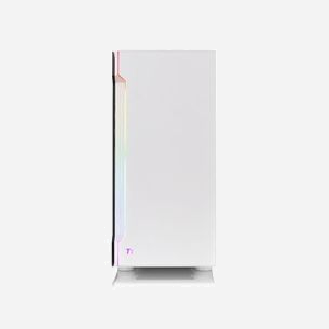 Thermaltake H200 TG Snow RGB - Boîtier PC Midi Tower Blanc - ATX/microATX/Mini-ITX - 2x3.5" + 3x2.5" - USB 3.2 Gen 1 - Vent. 120/140mm - SPCC - Miniature 2
