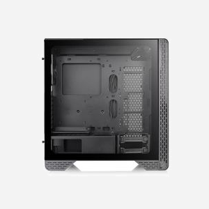 Thermaltake S300 TG Boîtier PC Midi Tower Noir - ATX/micro ATX/Mini-ITX, 2x3.5", 2x2.5", Vent. 1x120mm, USB 3.2 Gen 1, verre trempé 4mm, radiateurs 360/280/140mm - Miniature 3