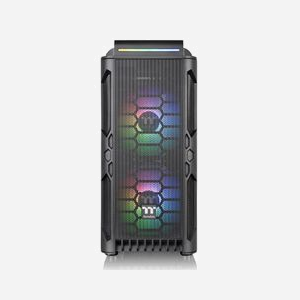 Thermaltake Level 20 RS ARGB - Boîtier PC Midi Tower Noir, Acier, ATX/micro ATX/Mini-ITX, 3x 3.5", 1x 2.5", 2x 200mm avant, 1x 120mm arrière - Miniature 2