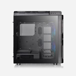 Thermaltake Level 20 RS ARGB - Boîtier PC Midi Tower Noir, Acier, ATX/micro ATX/Mini-ITX, 3x 3.5", 1x 2.5", 2x 200mm avant, 1x 120mm arrière - Miniature 3