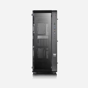 Thermaltake Core P8 TG Full Tower Noir - Boîtier PC, ATX/EATX/Micro ATX/Mini-ITX, Baies 3.5"/2.5", USB 3.2, Ventilateurs 120/140mm, Radiateurs 480mm max. - Miniature 4