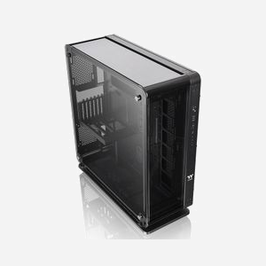 Thermaltake Core P8 TG Full Tower Noir - Boîtier PC, ATX/EATX/Micro ATX/Mini-ITX, Baies 3.5"/2.5", USB 3.2, Ventilateurs 120/140mm, Radiateurs 480mm max. - Miniature 5