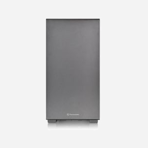 Boîtier Thermaltake S100 TG Micro Tower Noir - Micro ATX/Mini-ITX, 2x 3.5", 2x 2.5", USB 3.2 Gen 1, fenêtre verre trempé, ventilation 120mm, radiateurs 280mm max. - Miniature 2
