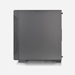 Boîtier Thermaltake S100 TG Micro Tower Noir - Micro ATX/Mini-ITX, 2x 3.5", 2x 2.5", USB 3.2 Gen 1, fenêtre verre trempé, ventilation 120mm, radiateurs 280mm max. - Miniature 4