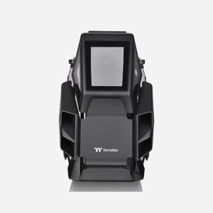 Thermaltake AH T200 Micro Tower Noir - Boîtier PC Micro ATX / Mini-ITX, 2x 3.5", 3x 2.5", USB 3.2, Vitre Trempée, Refroidissement Avant 280mm Max - Miniature 2