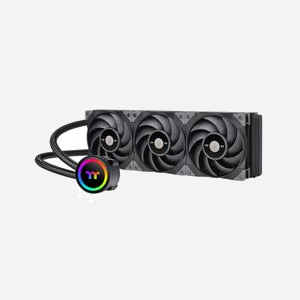 Thermaltake Toughliquid 360 ARGB - Refroidisseur liquide AIO pour processeur, 3 ventilateurs 120mm, 500-2000 RPM, 22.3 dB(A), sockets Intel/AMD, radiateur aluminium 395mm