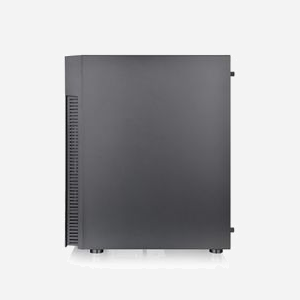 Thermaltake View 200 TG ARGB - Boîtier PC Midi Tower ATX/micro ATX/Mini-ITX Noir, 3x120mm ARGB, Verre Trempé, USB 3.2 Gen 1, Refroidissement 360mm - Miniature 4