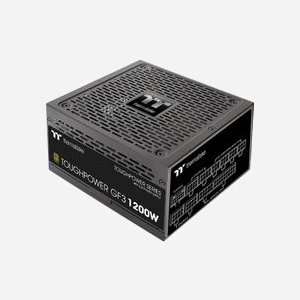 Thermaltake Toughpower GF3 1200W Alimentation ATX Modulaire 80 PLUS Gold, PFC Actif, Ventilateur 135mm FDB, Protections OVP/OCP/OTP/SCP/UVP, Connecteur ATX 24-Pin