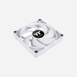 Thermaltake CT120 Blanc - Ventilateur 120mm pour Boitier PC, 500-2000 tr/min, 57.05 CFM, 2.23 mmH2O, Palier Hydraulique, 25.8 dB, PWM - Miniature 3