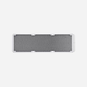 Thermaltake TH420 ARGB Sync - Refroidisseur liquide AIO pour processeur, radiateur 456mm, 3x140mm PWM 500-1800tr/min, 84.32CFM, 3.02mmH2O, Blanc, compatible Intel/AMD - Miniature 3